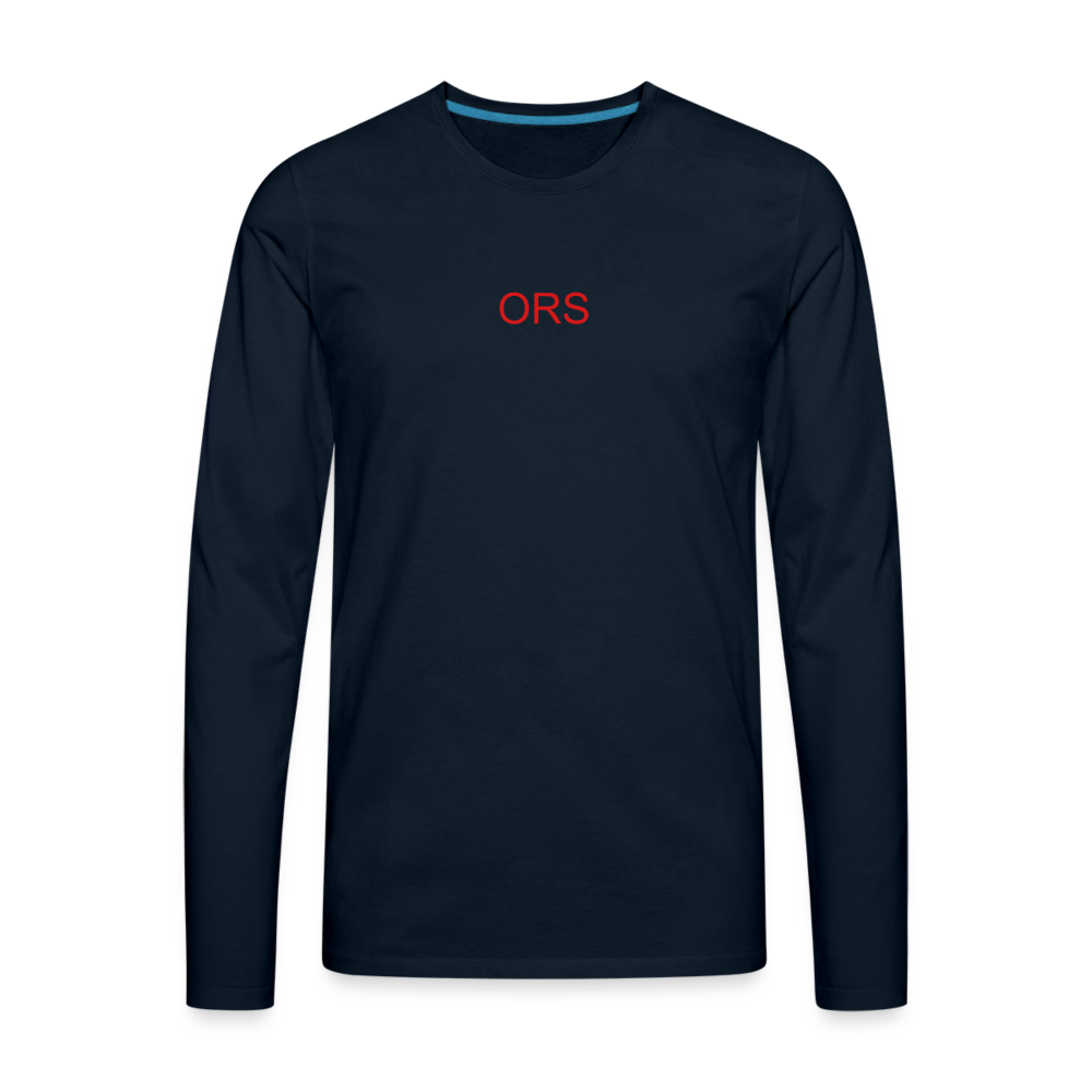 ORS Snowboarder Long Sleeve T-Shirt - deep navy