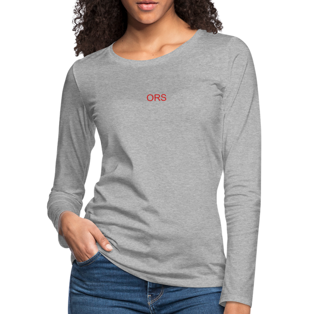 Women's ORS Long Sleeve T-Shirt - heather gray
