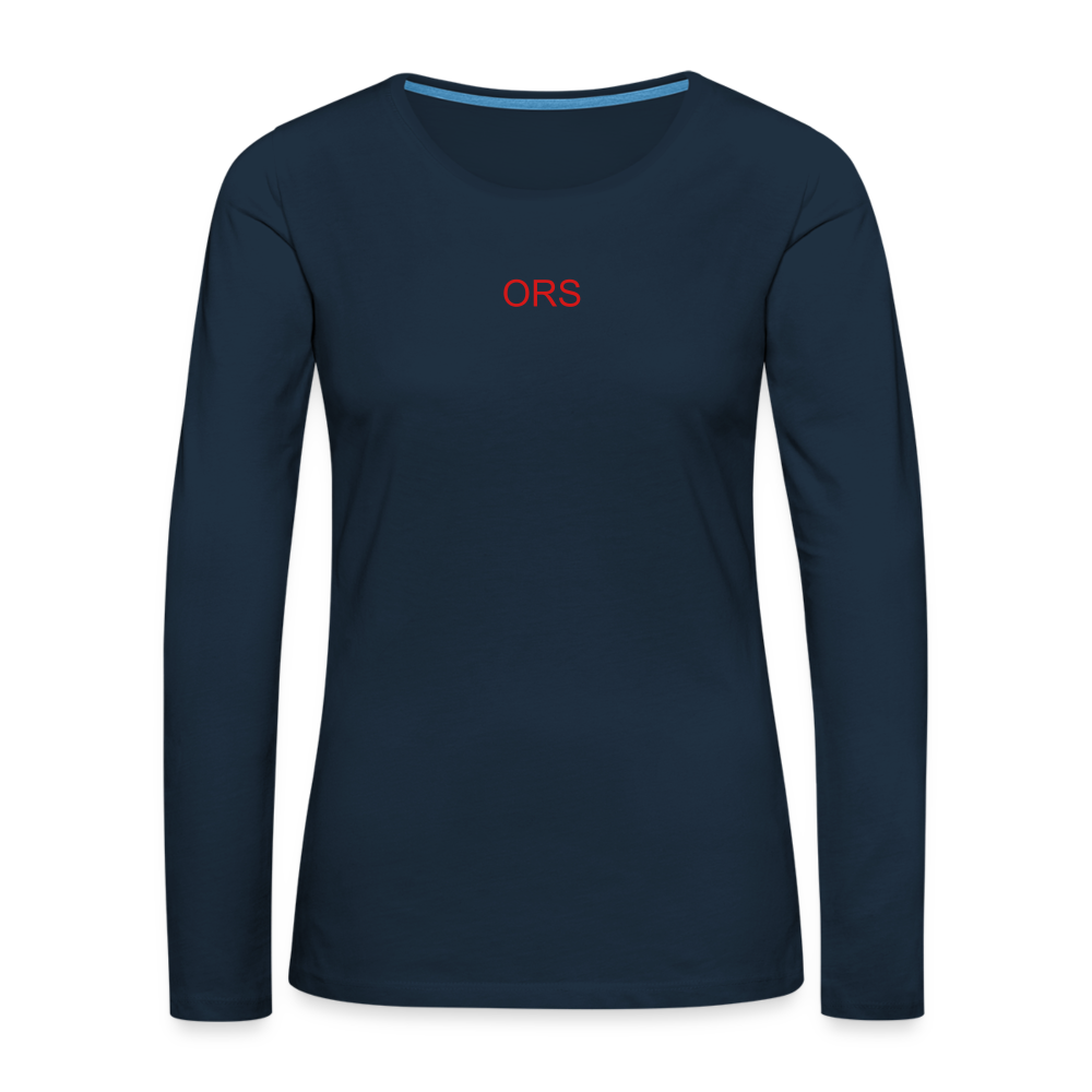 Women's ORS Long Sleeve T-Shirt - deep navy