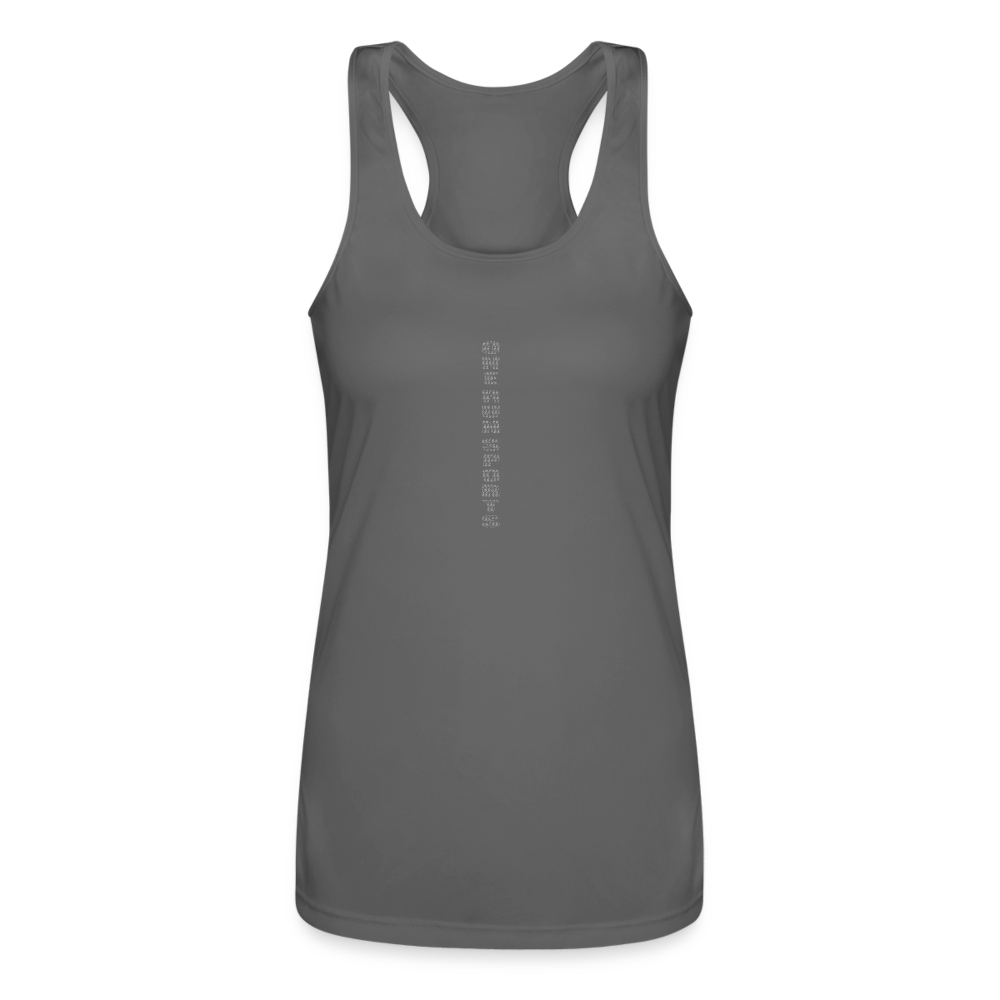 Performance Racerback ORS Tank Top - charcoal