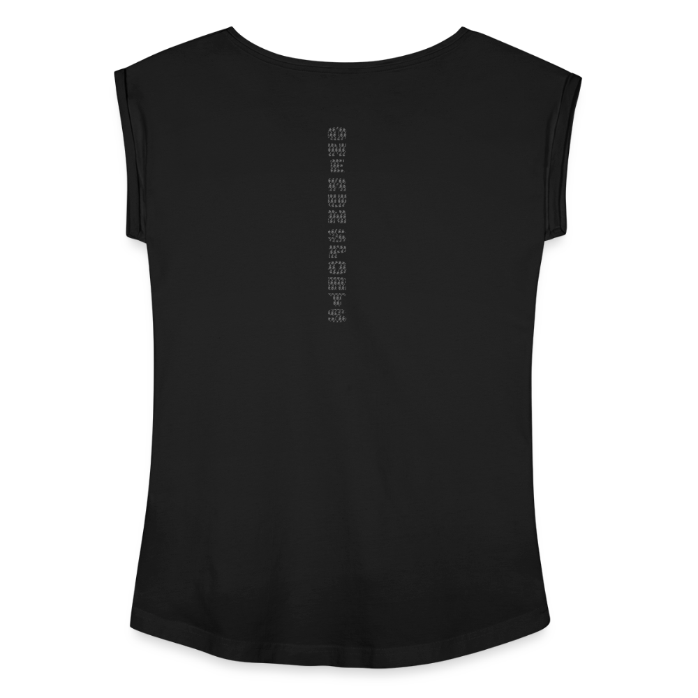 Women's Roll Cuff ORS T-Shirt - black