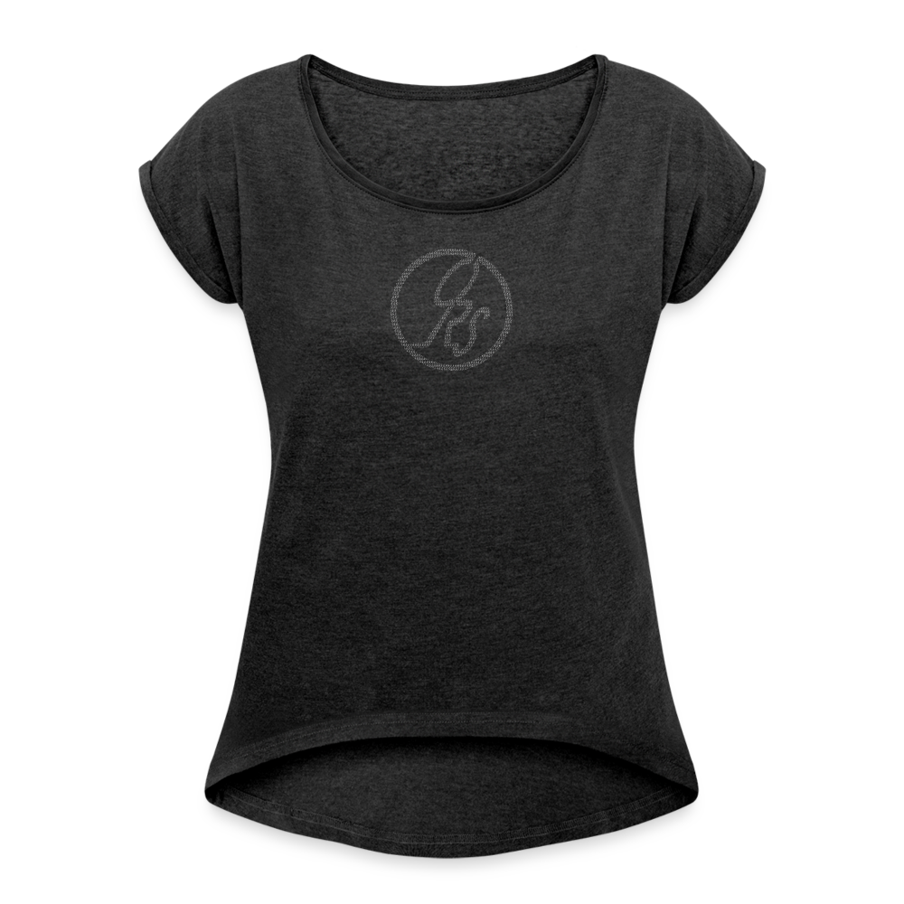 Women's Roll Cuff ORS T-Shirt - heather black