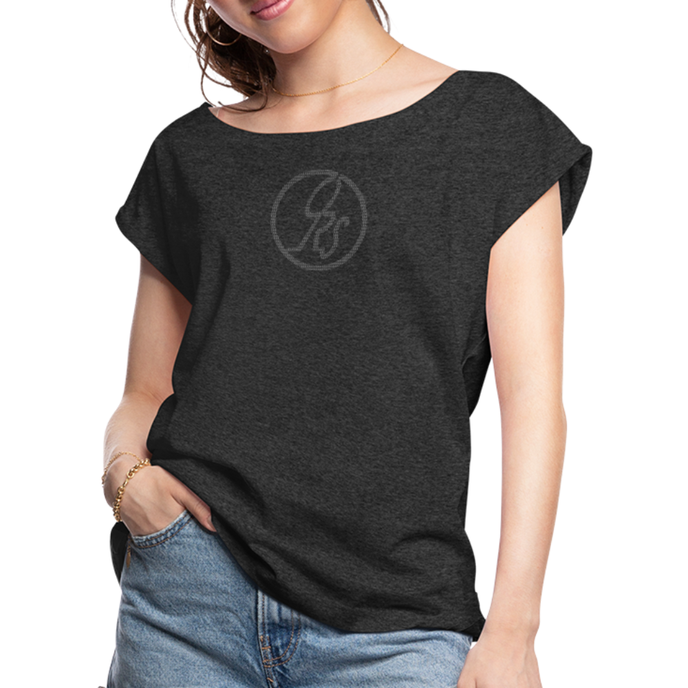Women's Roll Cuff ORS T-Shirt - heather black