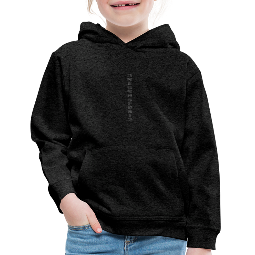 Kids‘ Premium ORS Hoodie - charcoal grey