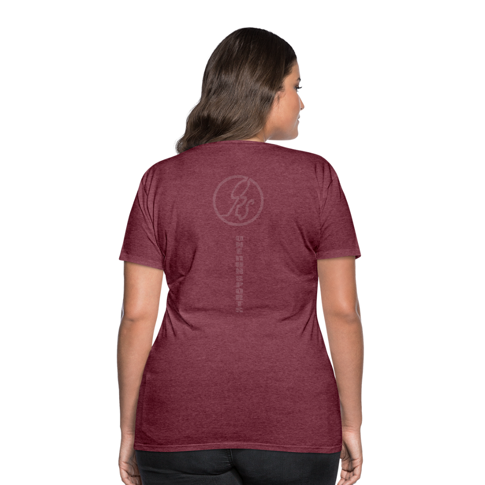 Women’s ORS T-Shirt PRM 2 - heather burgundy